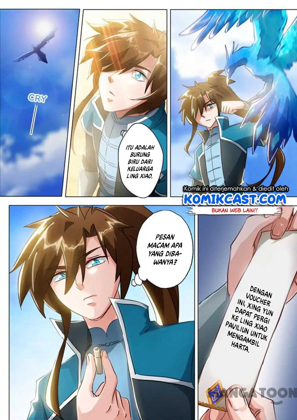 Spirit Sword Sovereign Chapter 168 Bahasa Indonesia